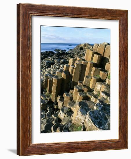 The Giant's Causeway, Unesco World Heritage Site, County Antrim, Northern Ireland-Bruno Barbier-Framed Photographic Print