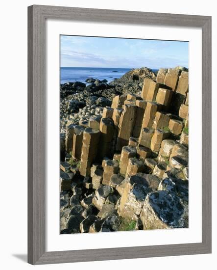 The Giant's Causeway, Unesco World Heritage Site, County Antrim, Northern Ireland-Bruno Barbier-Framed Photographic Print