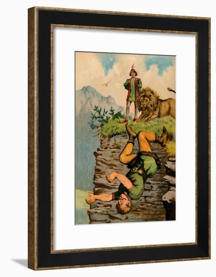 'The Giant's Downfall', 1901-Edward Henry Wehnert-Framed Giclee Print