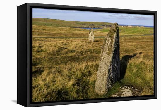 The Giant's Stones, Standing Stones, Scotland-Eleanor Scriven-Framed Premier Image Canvas