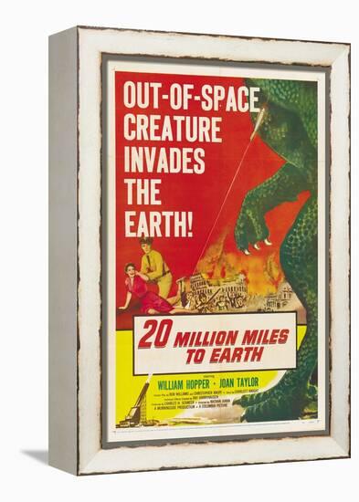 The Giant Ymir, 1957, "20 Million Miles To Earth" Directed by Nathan Juran-null-Framed Premier Image Canvas