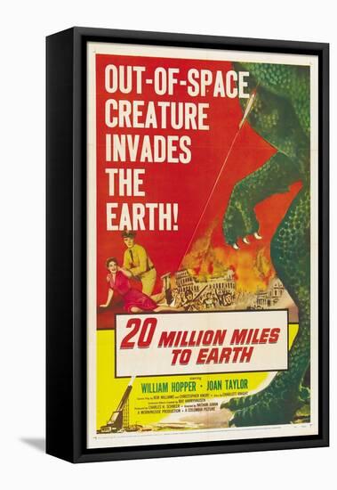 The Giant Ymir, 1957, "20 Million Miles To Earth" Directed by Nathan Juran-null-Framed Premier Image Canvas