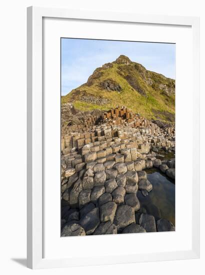 The Giants Causeway, County Antrim, Ulster, Northern Ireland, United Kingdom-Michael Runkel-Framed Photographic Print