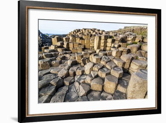 The Giants Causeway, County Antrim, Ulster, Northern Ireland, United Kingdom-Michael Runkel-Framed Photographic Print