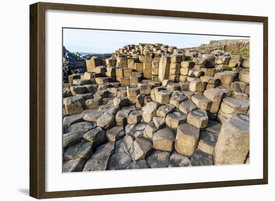 The Giants Causeway, County Antrim, Ulster, Northern Ireland, United Kingdom-Michael Runkel-Framed Photographic Print