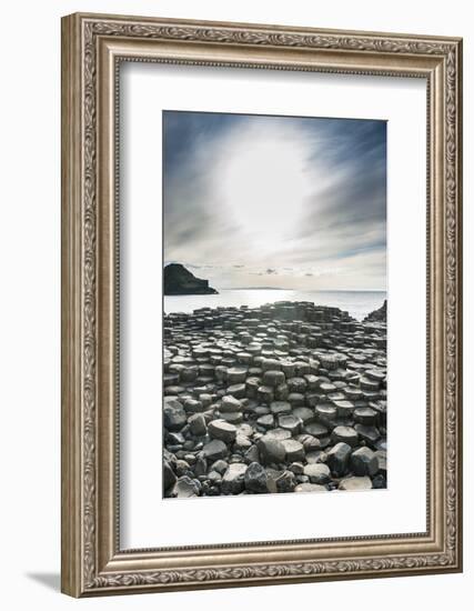 The Giants Causeway, County Antrim, Ulster, Northern Ireland, United Kingdom-Michael Runkel-Framed Photographic Print