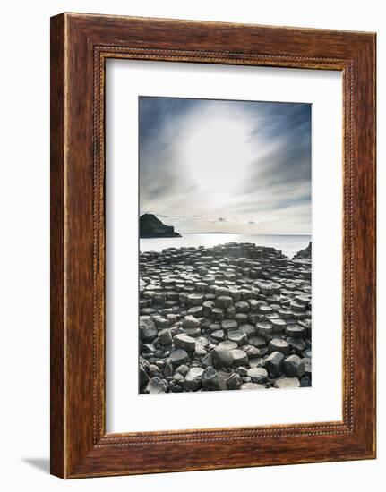 The Giants Causeway, County Antrim, Ulster, Northern Ireland, United Kingdom-Michael Runkel-Framed Photographic Print