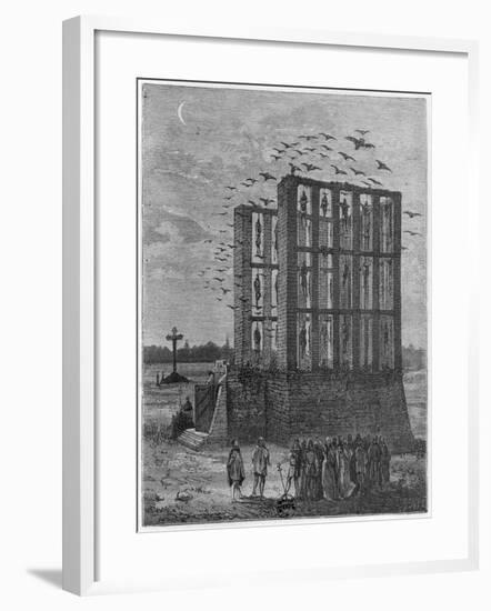 The Gibbet of Montfaucon-null-Framed Giclee Print