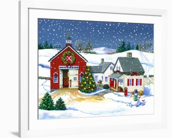 The Gibson Barn-Geraldine Aikman-Framed Giclee Print