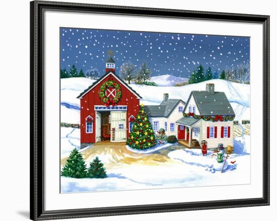 The Gibson Barn-Geraldine Aikman-Framed Giclee Print