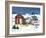 The Gibson Barn-Geraldine Aikman-Framed Giclee Print