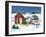 The Gibson Barn-Geraldine Aikman-Framed Giclee Print