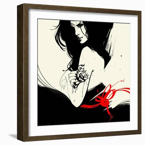 The Gift-Manuel Rebollo-Framed Art Print