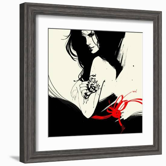 The Gift-Manuel Rebollo-Framed Art Print