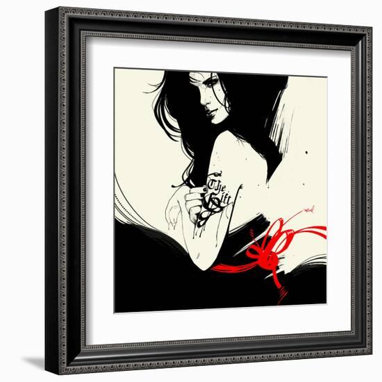 The Gift-Manuel Rebollo-Framed Art Print