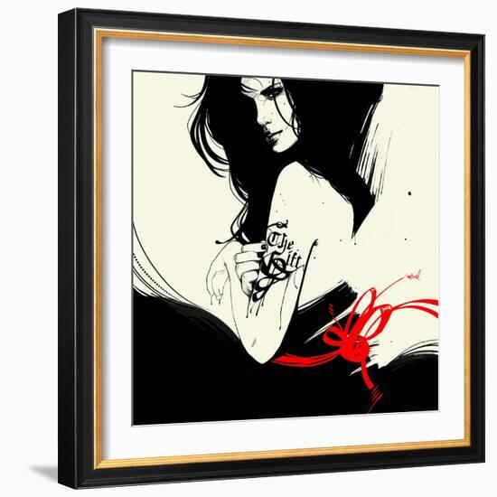 The Gift-Manuel Rebollo-Framed Art Print