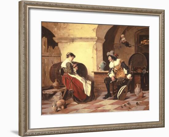 The Gift-Ernst Meisel-Framed Giclee Print