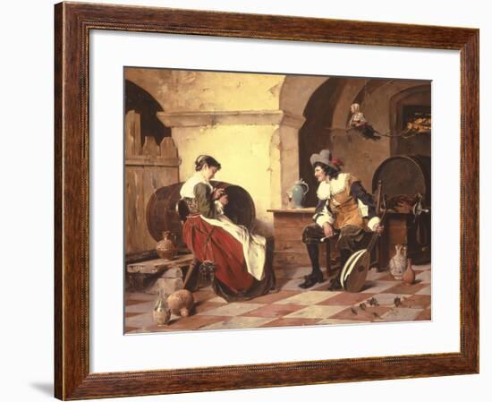 The Gift-Ernst Meisel-Framed Giclee Print