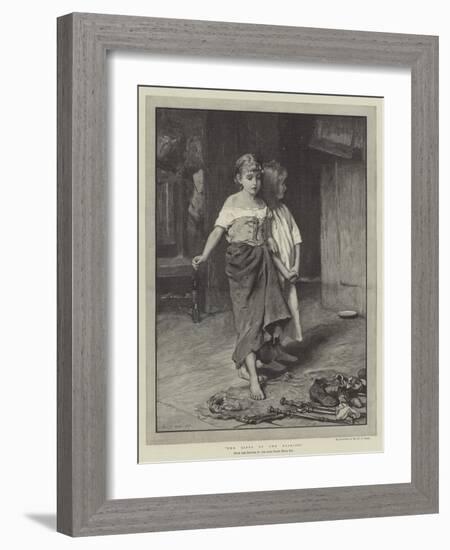 The Gifts of the Fairies-Frank Holl-Framed Giclee Print