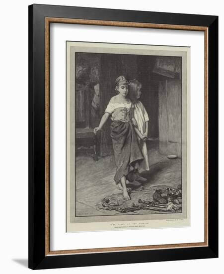 The Gifts of the Fairies-Frank Holl-Framed Giclee Print