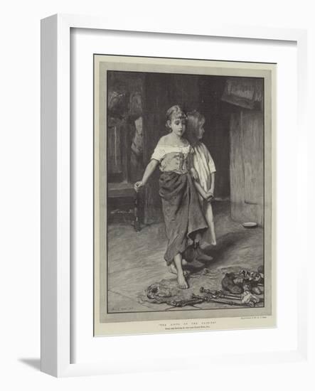 The Gifts of the Fairies-Frank Holl-Framed Giclee Print