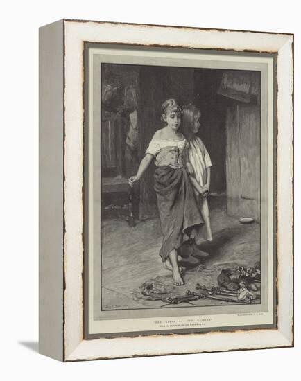 The Gifts of the Fairies-Frank Holl-Framed Premier Image Canvas