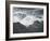The Gigantic Wave (2) Ernest Shackleton and Five Crew Aboard the James Caird, Midnight-Vincent Booth-Framed Premium Giclee Print
