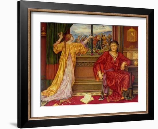 The Gilded Cage-Evelyn De Morgan-Framed Giclee Print