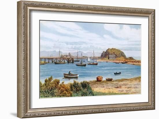 The Gimlet Rock, Pwllheli-Alfred Robert Quinton-Framed Giclee Print