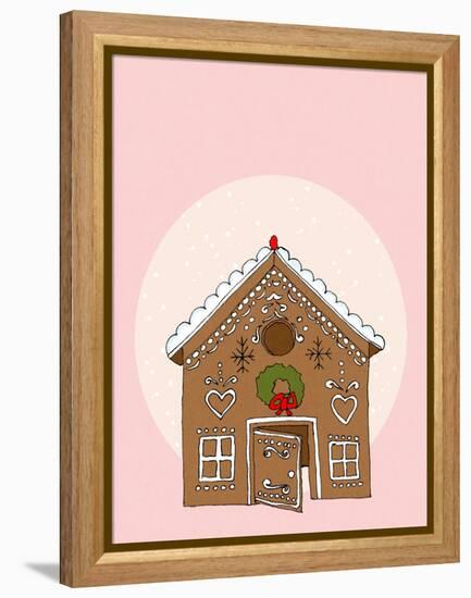 The Gingerbread House, 2020 (Digital)-Roberta Murray-Framed Premier Image Canvas