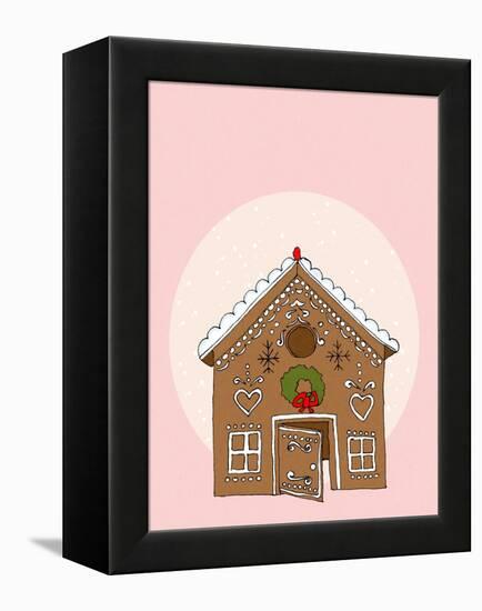 The Gingerbread House, 2020 (Digital)-Roberta Murray-Framed Premier Image Canvas