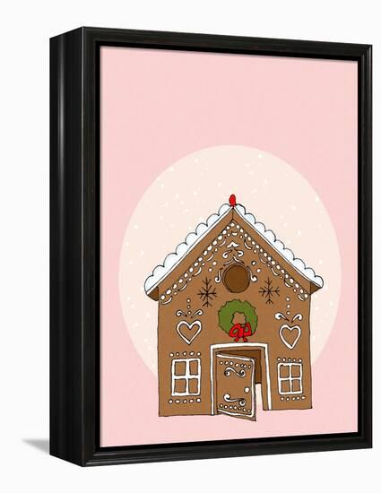 The Gingerbread House, 2020 (Digital)-Roberta Murray-Framed Premier Image Canvas
