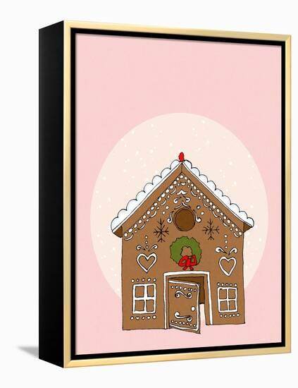 The Gingerbread House, 2020 (Digital)-Roberta Murray-Framed Premier Image Canvas