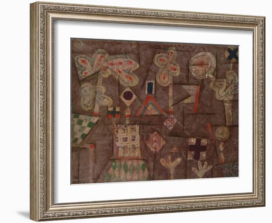 The Gingerbread House; Lebkuchen Bild-Paul Klee-Framed Giclee Print