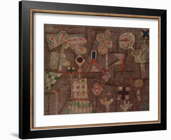 The Gingerbread House; Lebkuchen Bild-Paul Klee-Framed Giclee Print