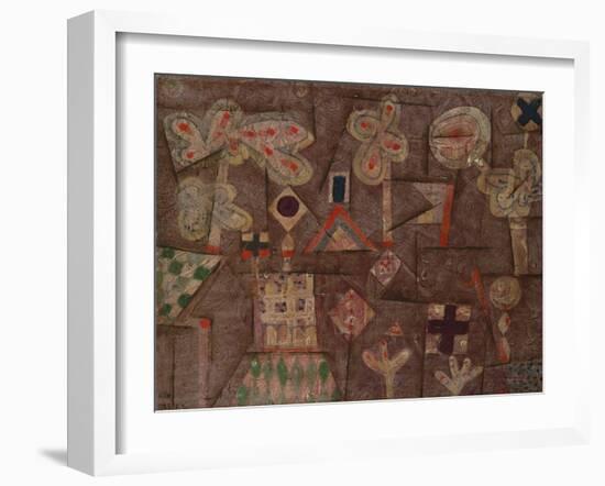 The Gingerbread House; Lebkuchen Bild-Paul Klee-Framed Giclee Print