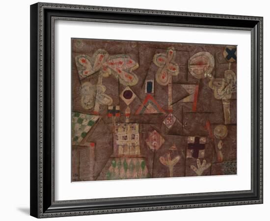 The Gingerbread House; Lebkuchen Bild-Paul Klee-Framed Giclee Print