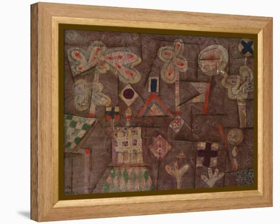 The Gingerbread House; Lebkuchen Bild-Paul Klee-Framed Premier Image Canvas