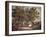 The Gipsies Tent, Engraved by Joseph Grozar-George Morland-Framed Giclee Print