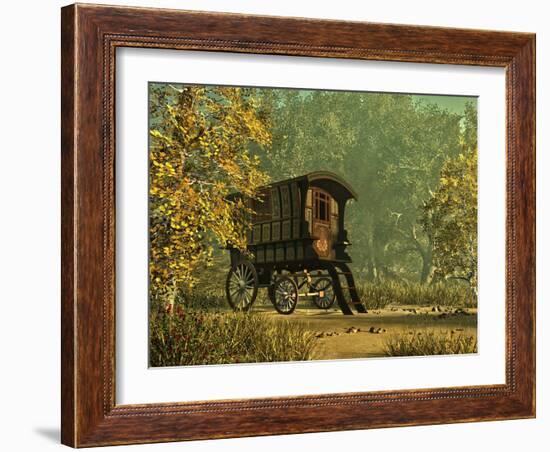 The Gipsy'S Van-Atelier Sommerland-Framed Art Print