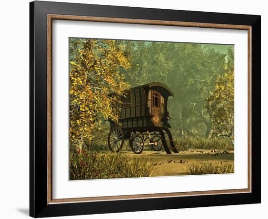 The Gipsy'S Van-Atelier Sommerland-Framed Art Print