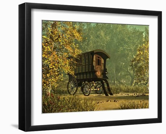 The Gipsy'S Van-Atelier Sommerland-Framed Art Print