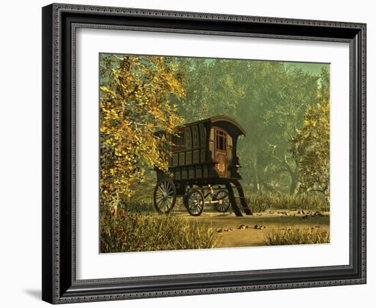 The Gipsy'S Van-Atelier Sommerland-Framed Art Print