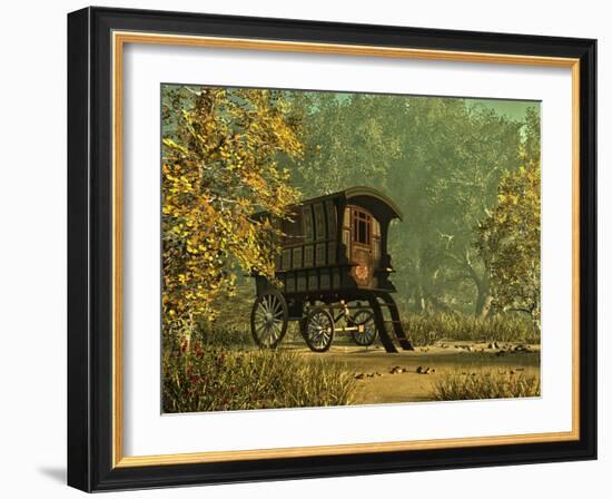 The Gipsy'S Van-Atelier Sommerland-Framed Art Print