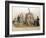 The Giraffes with the Arabs, 1836-George The Elder Scharf-Framed Giclee Print