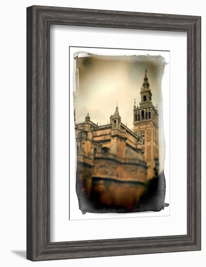 The Giralda Tower and the Cathedral (South-East View), Seville, Spain-Felipe Rodriguez-Framed Photographic Print