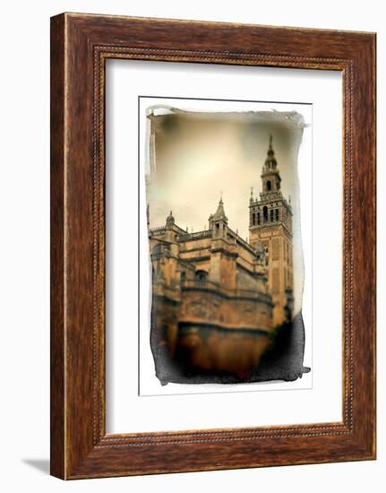 The Giralda Tower and the Cathedral (South-East View), Seville, Spain-Felipe Rodriguez-Framed Photographic Print