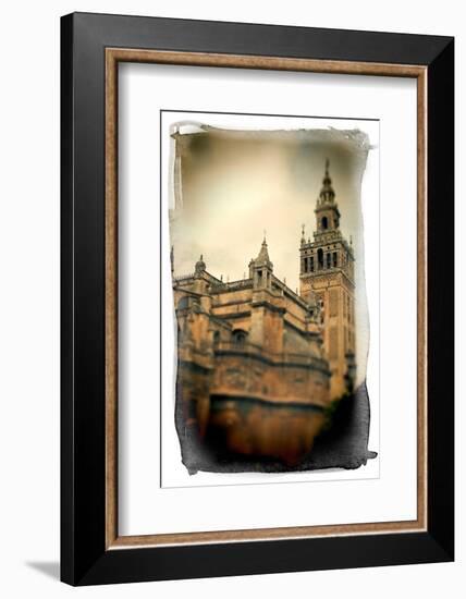 The Giralda Tower and the Cathedral (South-East View), Seville, Spain-Felipe Rodriguez-Framed Photographic Print