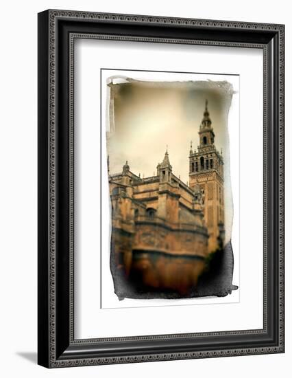 The Giralda Tower and the Cathedral (South-East View), Seville, Spain-Felipe Rodriguez-Framed Photographic Print