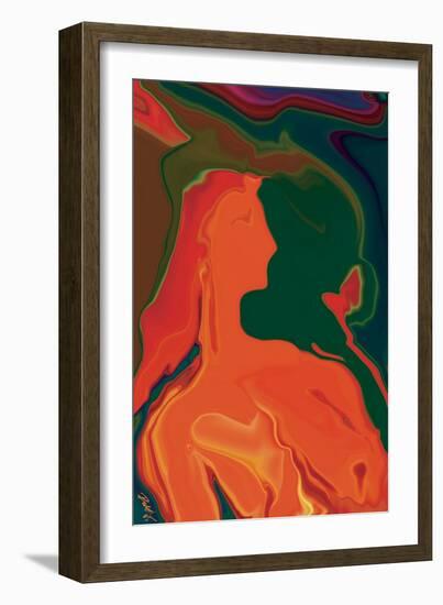 The Girl 4-Rabi Khan-Framed Art Print